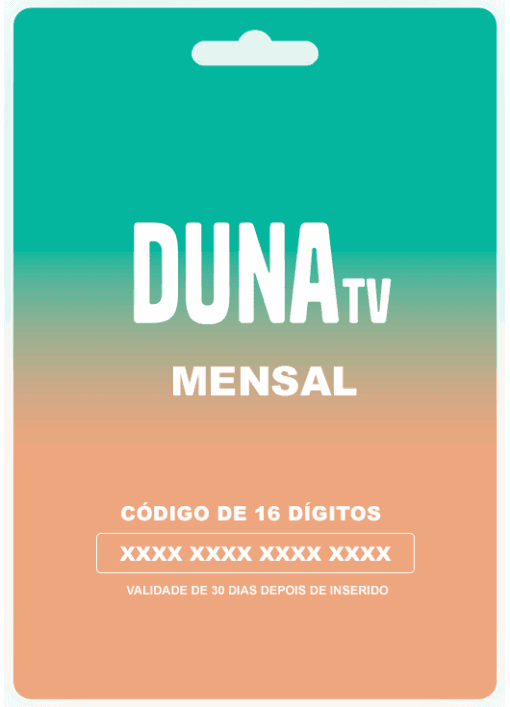 Gift Card Duna - Mensal