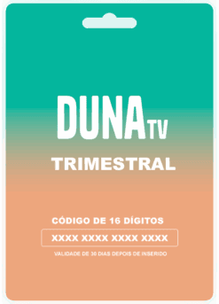 Gift Card Duna - Trimestral